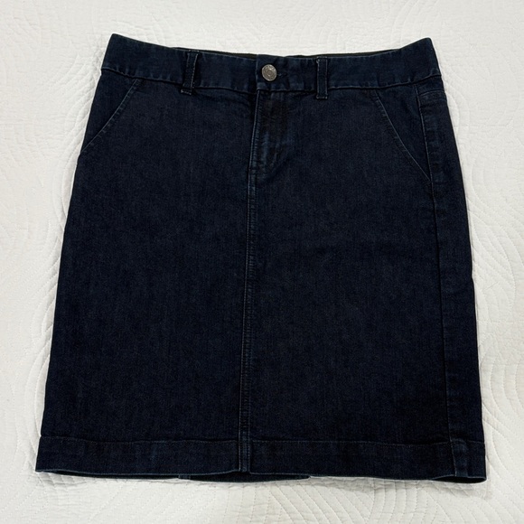 Banana Republic Denim Pencil/Mini Skirt - Picture 3 of 9